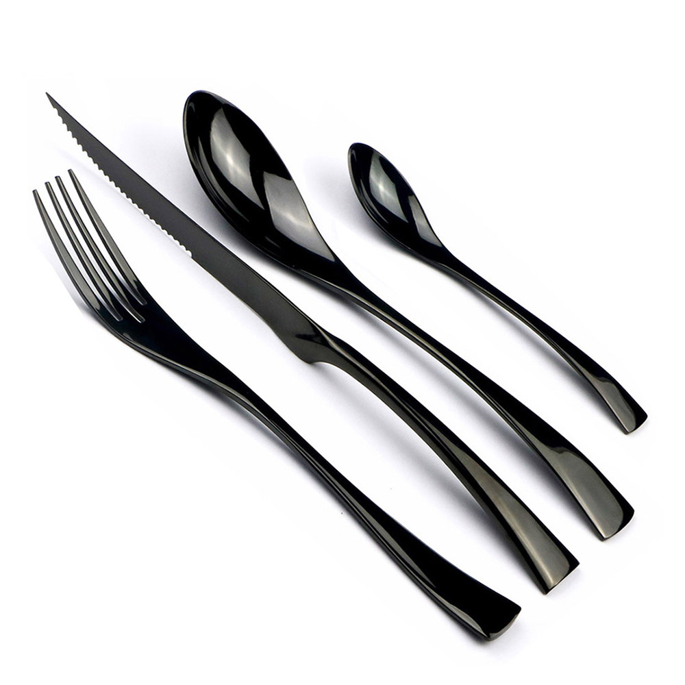 Commercial Kitchen Knives - Conjunto de talheres 18/10 aço inoxidável,