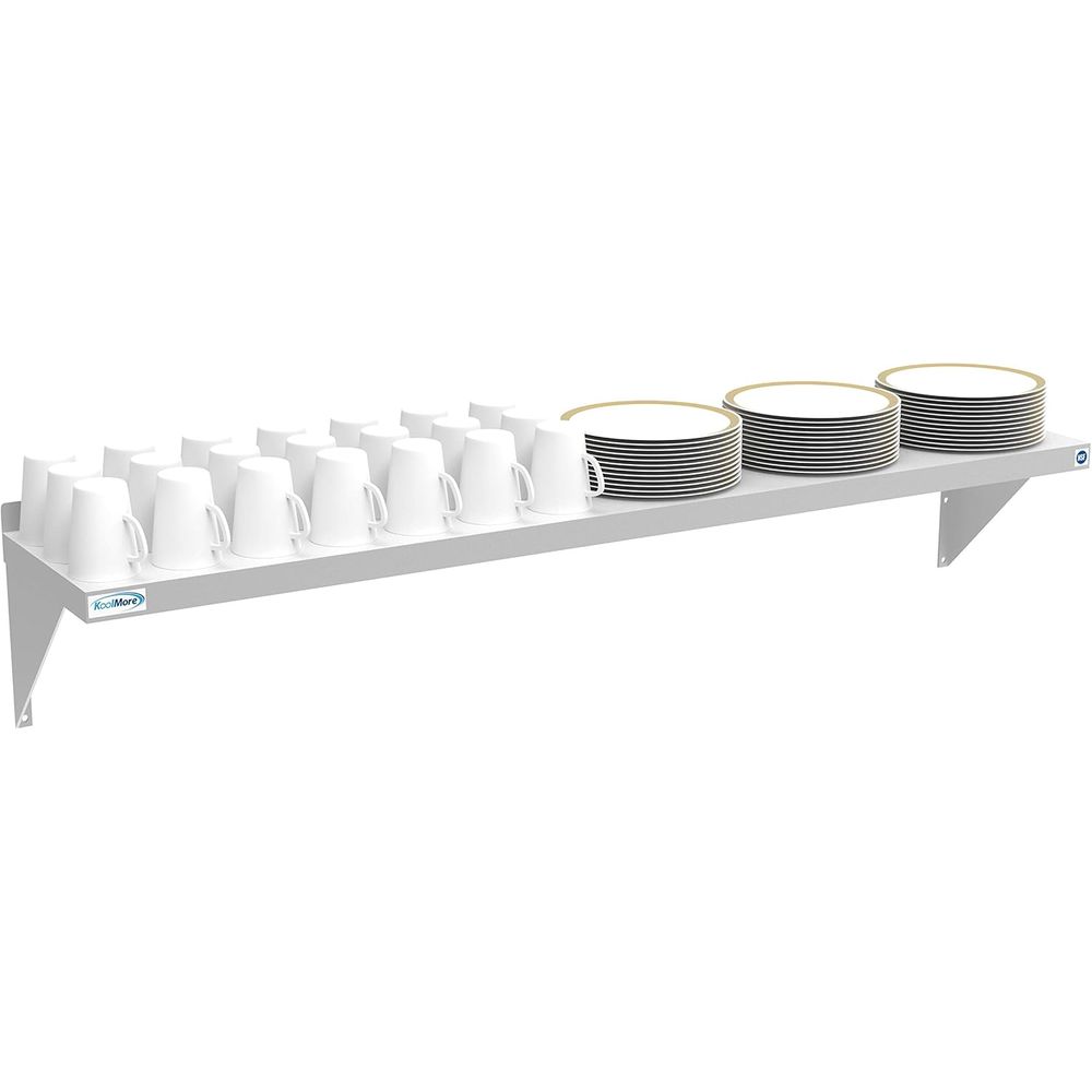 Wall Shelf Commercial Kitchen - Prateleira de Parede em Aço Inoxidável