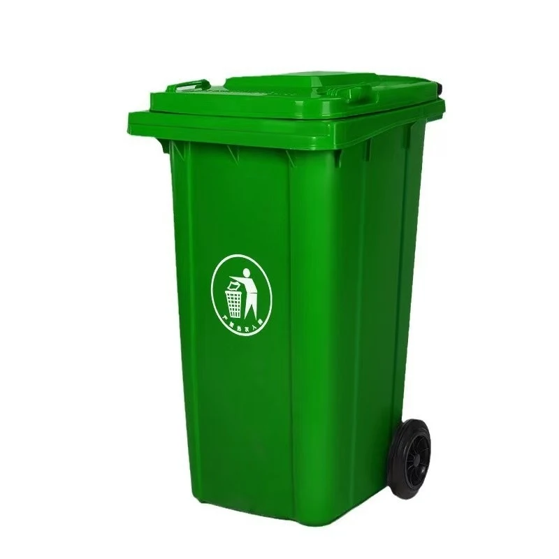 Commercial Kitchen Garbage Can - Lixeira de Rodas para Exterior 240L