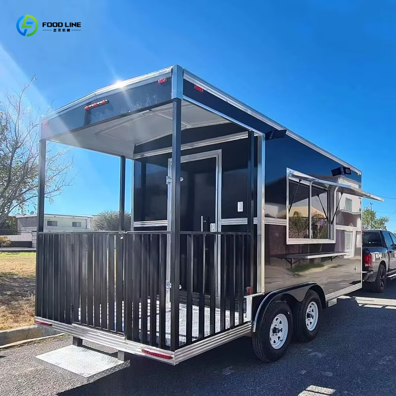 Commercial Kitchen Trailer - Caminhão de Comida, Trailer de Catering