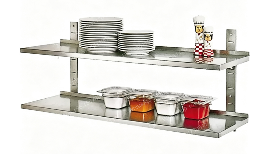 Wall Shelf Commercial Kitchen - Equipamento de Cozinha Industrial Prateleira Dupla