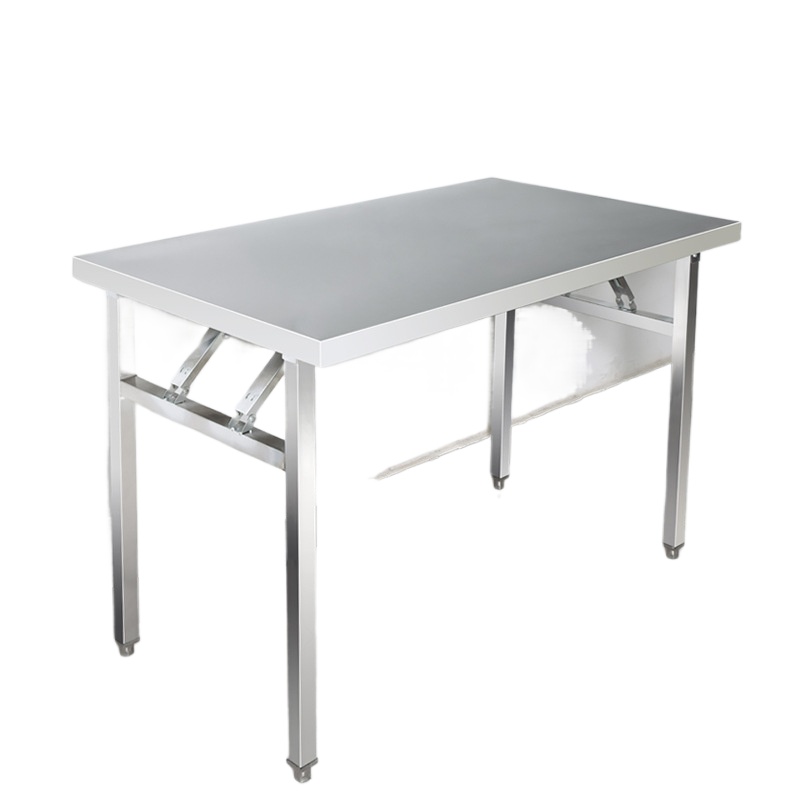 Mesa dobrável de aço inoxidáve - Commercial Kitchen Rental avaliação e preço