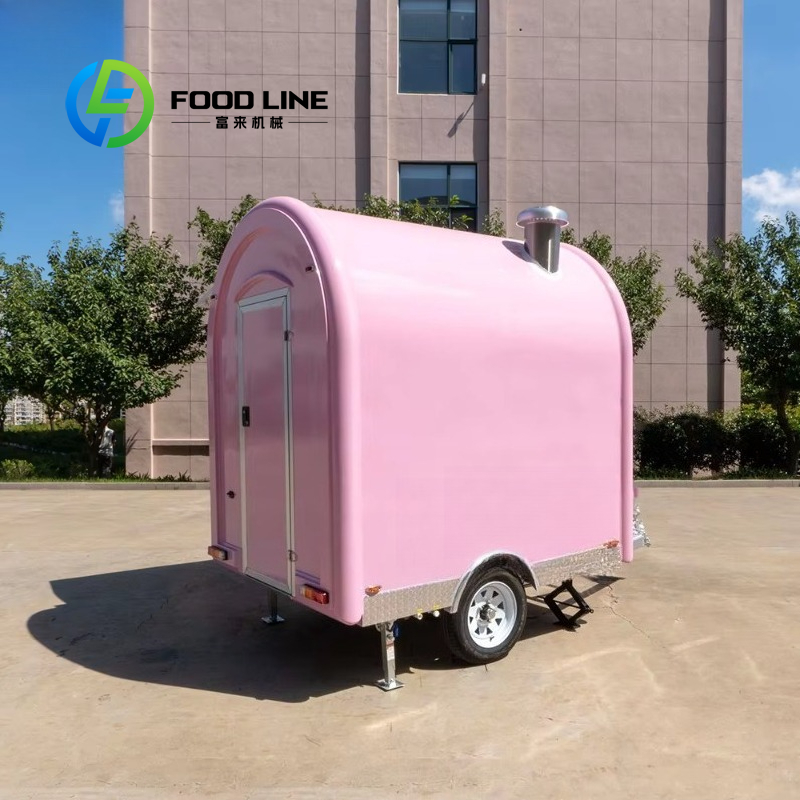 Carrinho de comida vintage per - Commercial Kitchen Trailer avaliação e preço