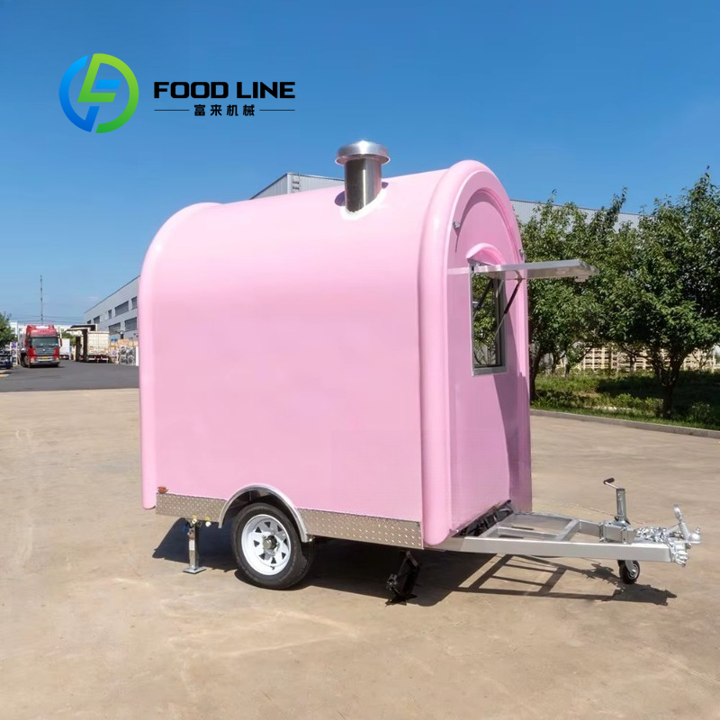 Carrinho de comida vintage per - Commercial Kitchen Trailer avaliação e preço