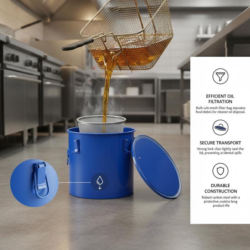 Recipiente de Descarte de Óleo - Commercial Kitchen Oil Disposal avaliação e preço
