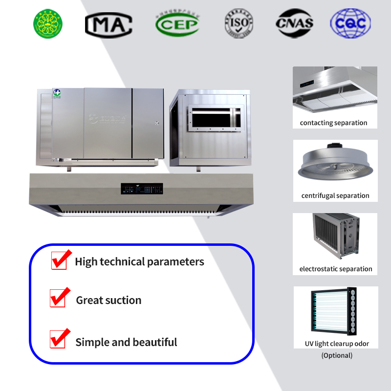 Coifa Comercial Inteligente de - Commercial Kitchen Hood Design avaliação e preço