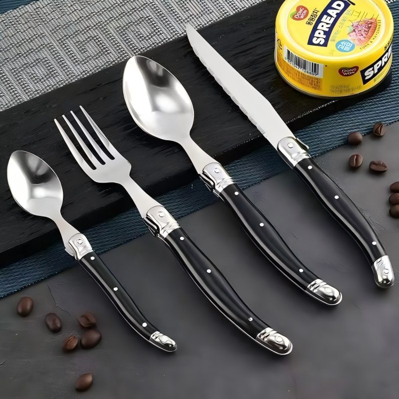 4-24 pçs 8 polegada laguiole t - Commercial Kitchen Knives avaliação e preço