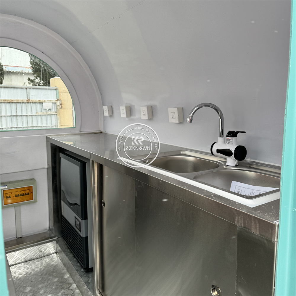 Carrinho de Comida Comercial p - Commercial Kitchen Trailer avaliação e preço