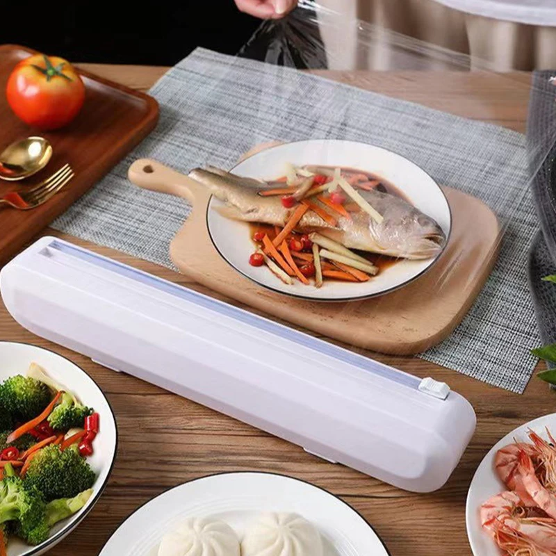 Cling Film Dispenser com Sharp - Commercial Kitchen Utensil Holder avaliação e preço