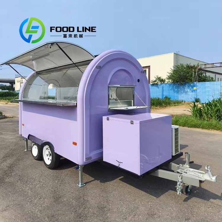 Reboque de concessão de padari - Commercial Kitchen Trailer avaliação e preço