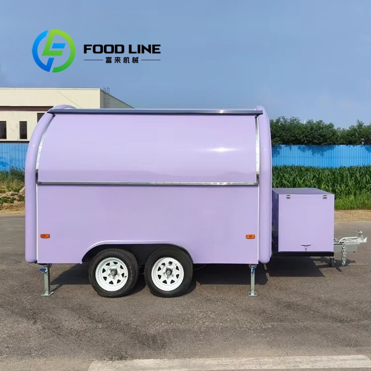 Reboque de concessão de padari - Commercial Kitchen Trailer avaliação e preço
