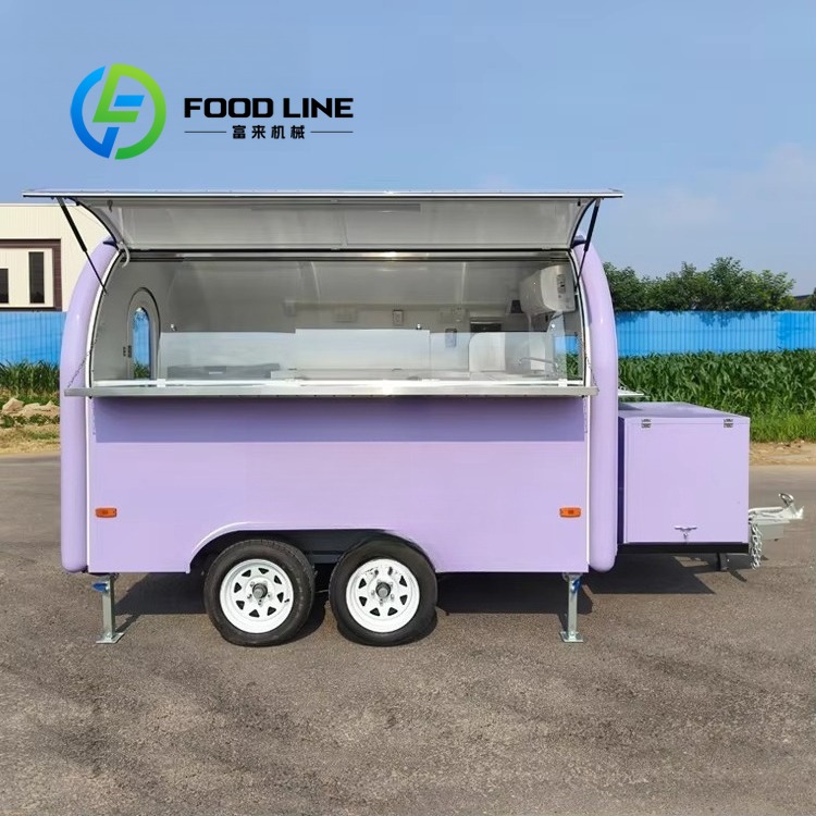 Reboque de concessão de padari - Commercial Kitchen Trailer avaliação e preço
