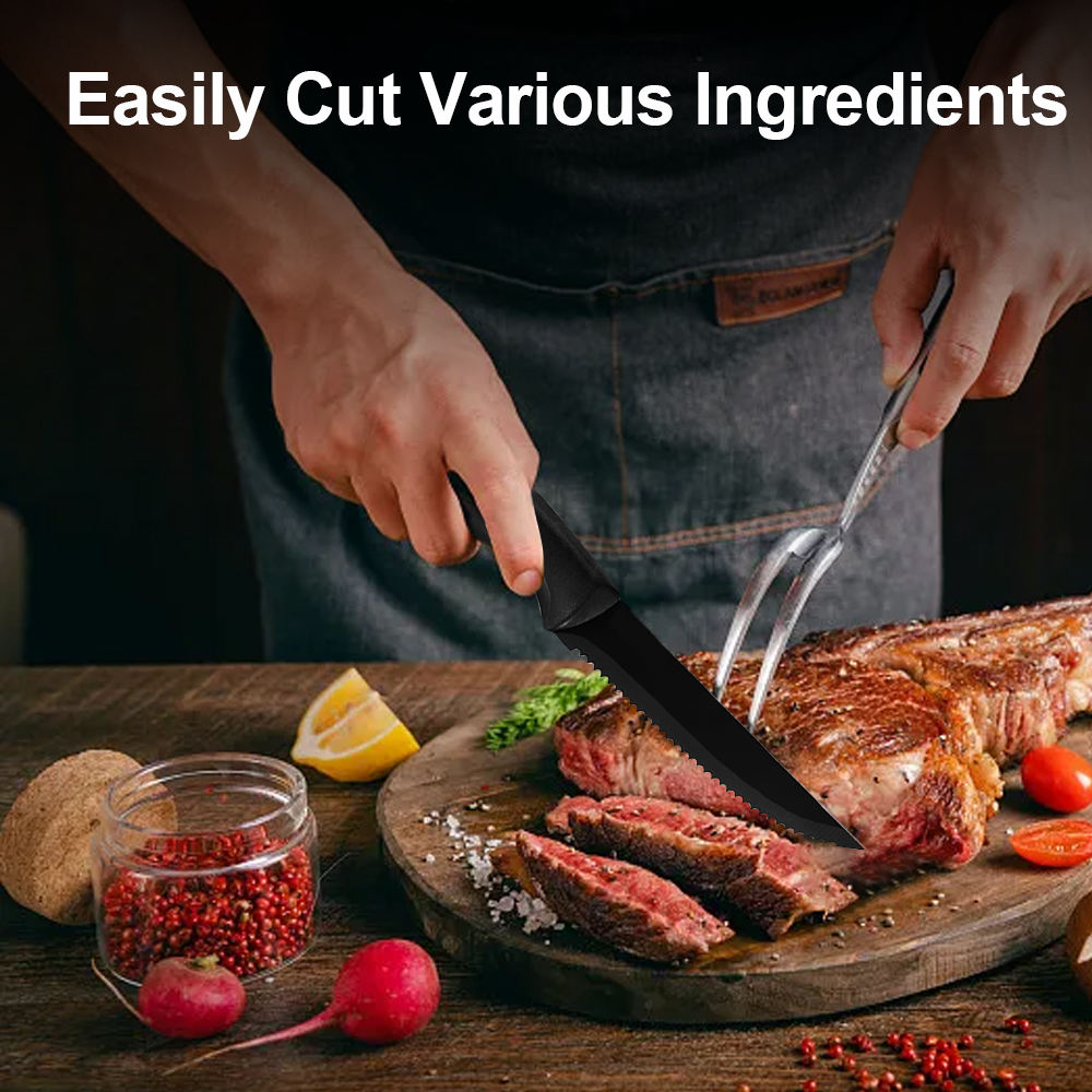 Facas de Carne com Lâminas Ser - Commercial Kitchen Knives avaliação e preço