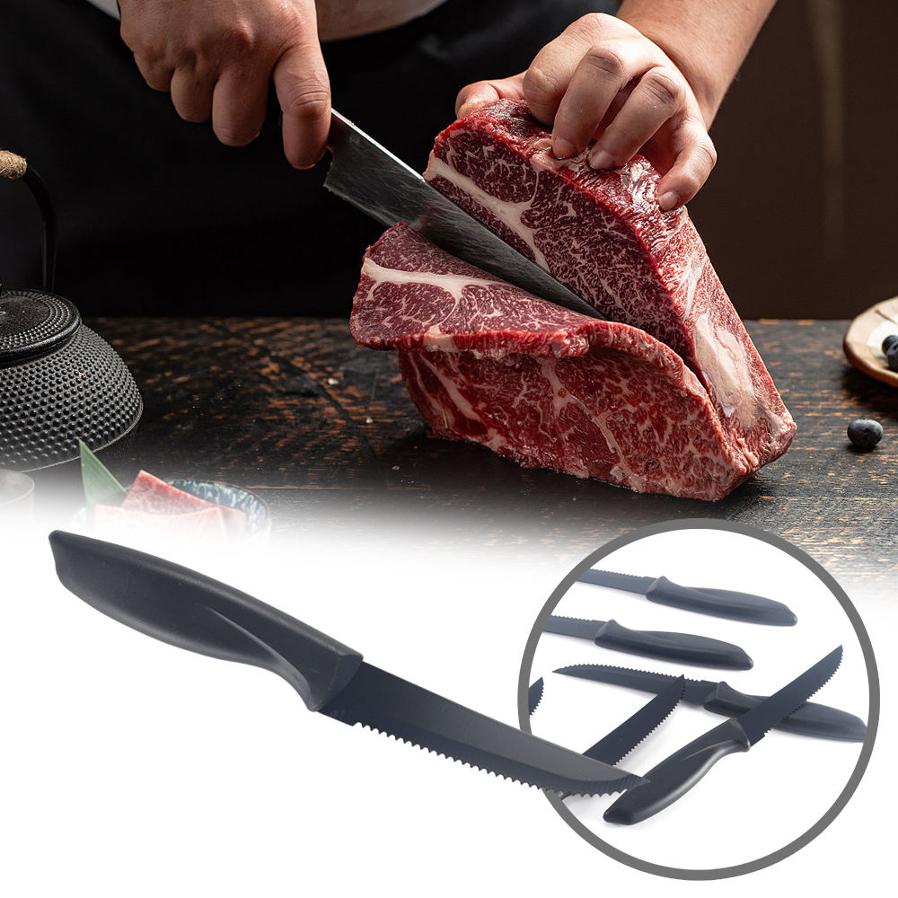 Facas de Carne com Lâminas Ser - Commercial Kitchen Knives avaliação e preço