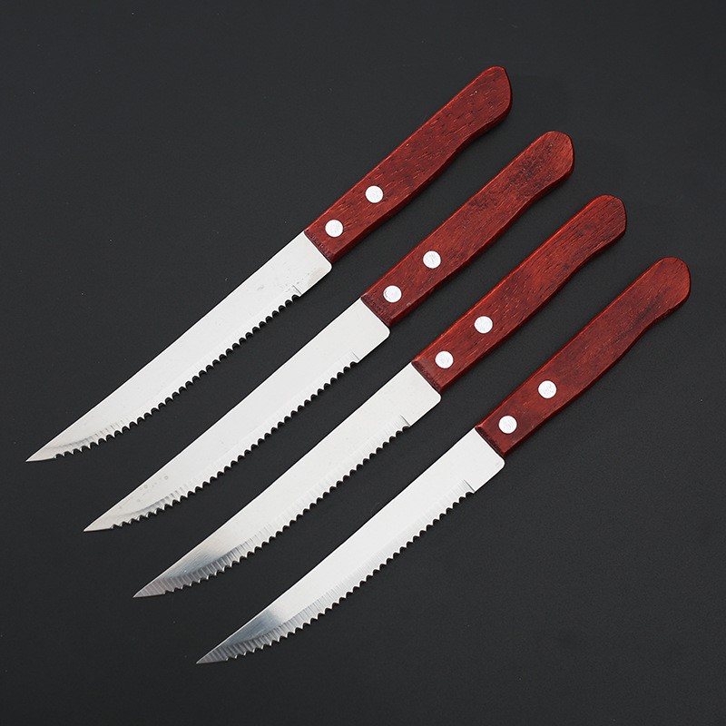 1-20 pçs faca de bife de aço i - Commercial Kitchen Knives avaliação e preço