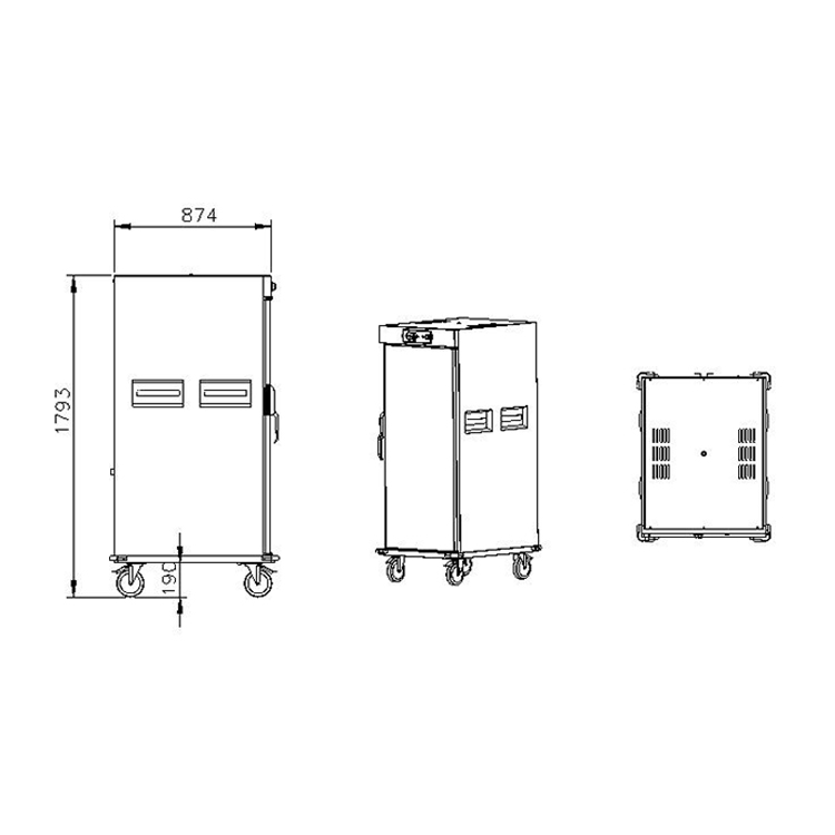 Armário Aquecedor Vertical Dig - Commercial Kitchen Kitchen avaliação e preço