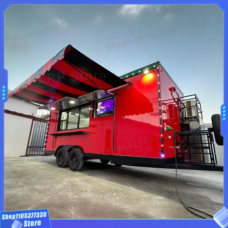 Trailer Móvel de Alimentos em  - Commercial Kitchen Trailer avaliação e preço