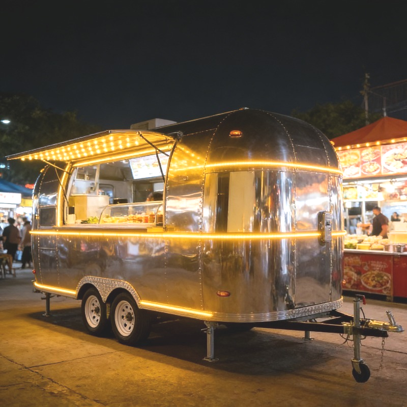 Trailer de Alimentos 4x4 com C - Commercial Kitchen Trailer avaliação e preço