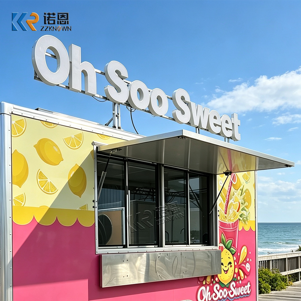 Caminhão de Comida Comercial,  - Commercial Kitchen Trailer avaliação e preço