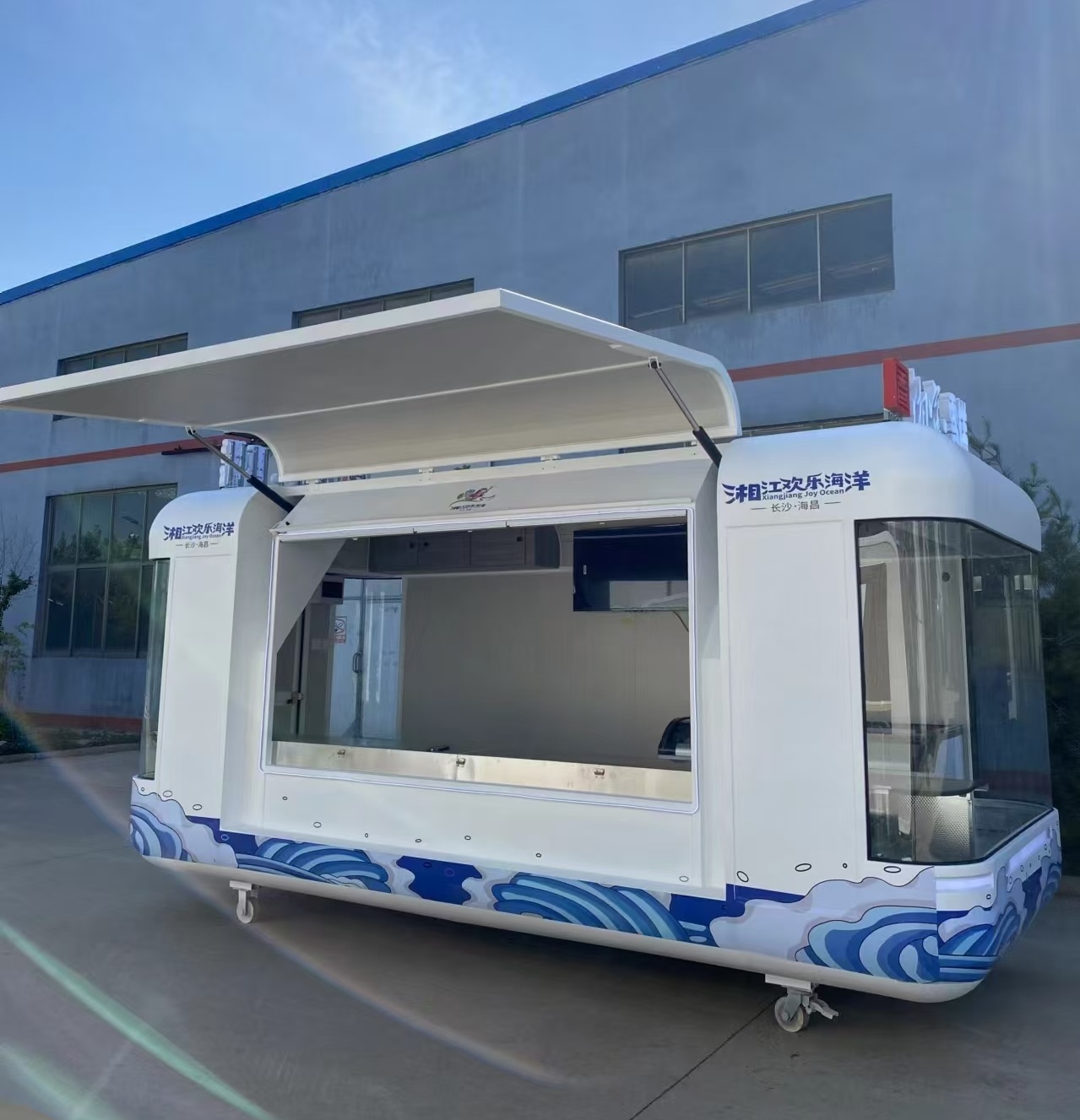 Carrinho de Comida Padrão Come - Commercial Kitchen Trailer avaliação e preço