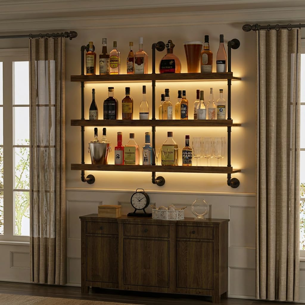 Suporte de parede para garrafa - Commercial Kitchen Rack avaliação e preço