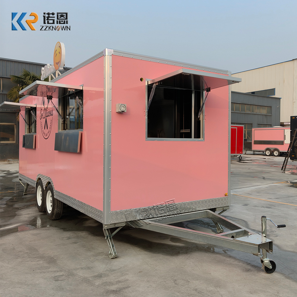 Carrinho de Comida Comercial d - Commercial Kitchen Trailer avaliação e preço