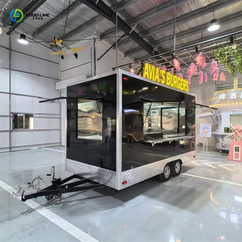 Trailer de Comida Móvel, Cozin - Commercial Kitchen Trailer avaliação e preço
