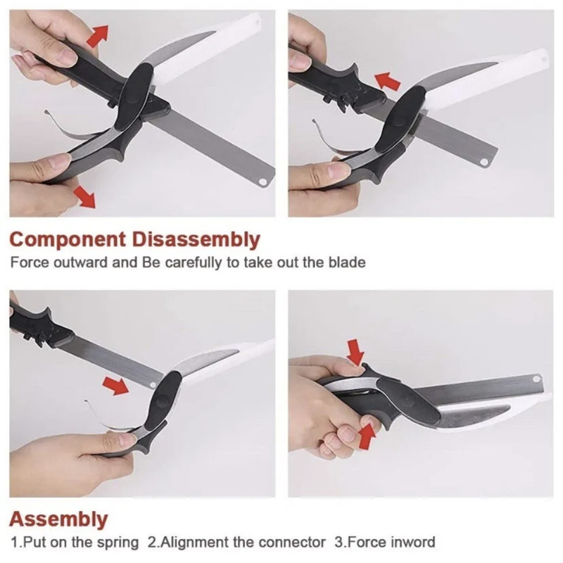 Tesoura De Cozinha De Aço Inox - Commercial Kitchen Knives avaliação e preço