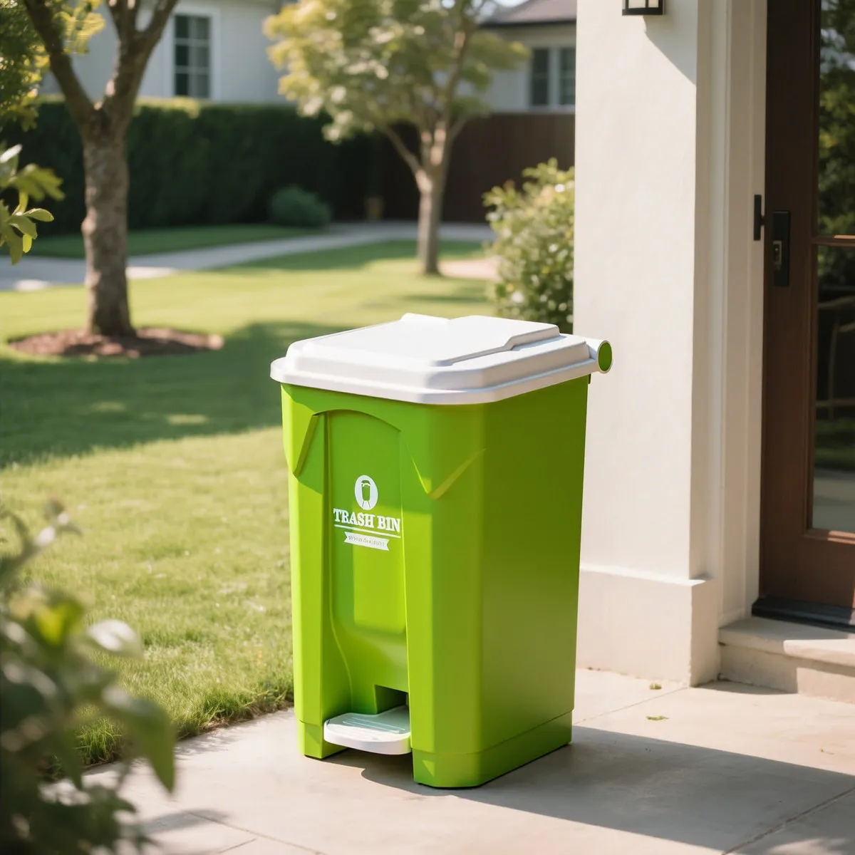 Lixeira Grande para Exterior c - Commercial Kitchen Garbage Can avaliação e preço