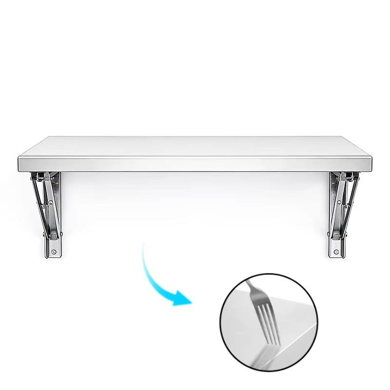 Prateleira flutuante de aço in - Wall Shelf Commercial Kitchen avaliação e preço